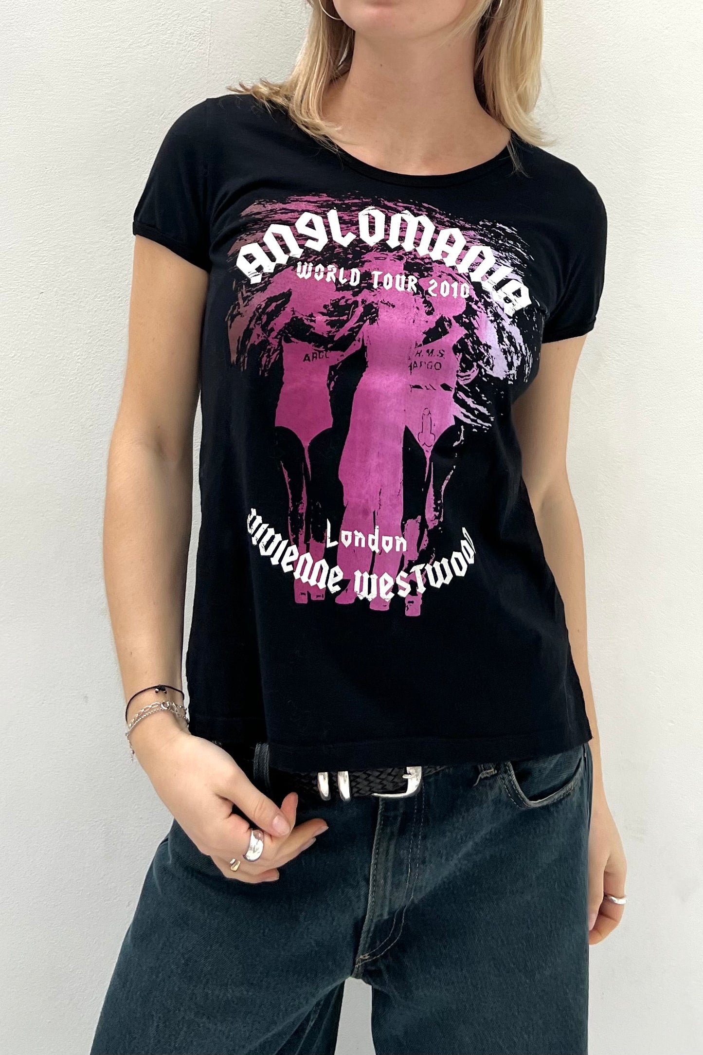 Vintage Black Anglomania Tee