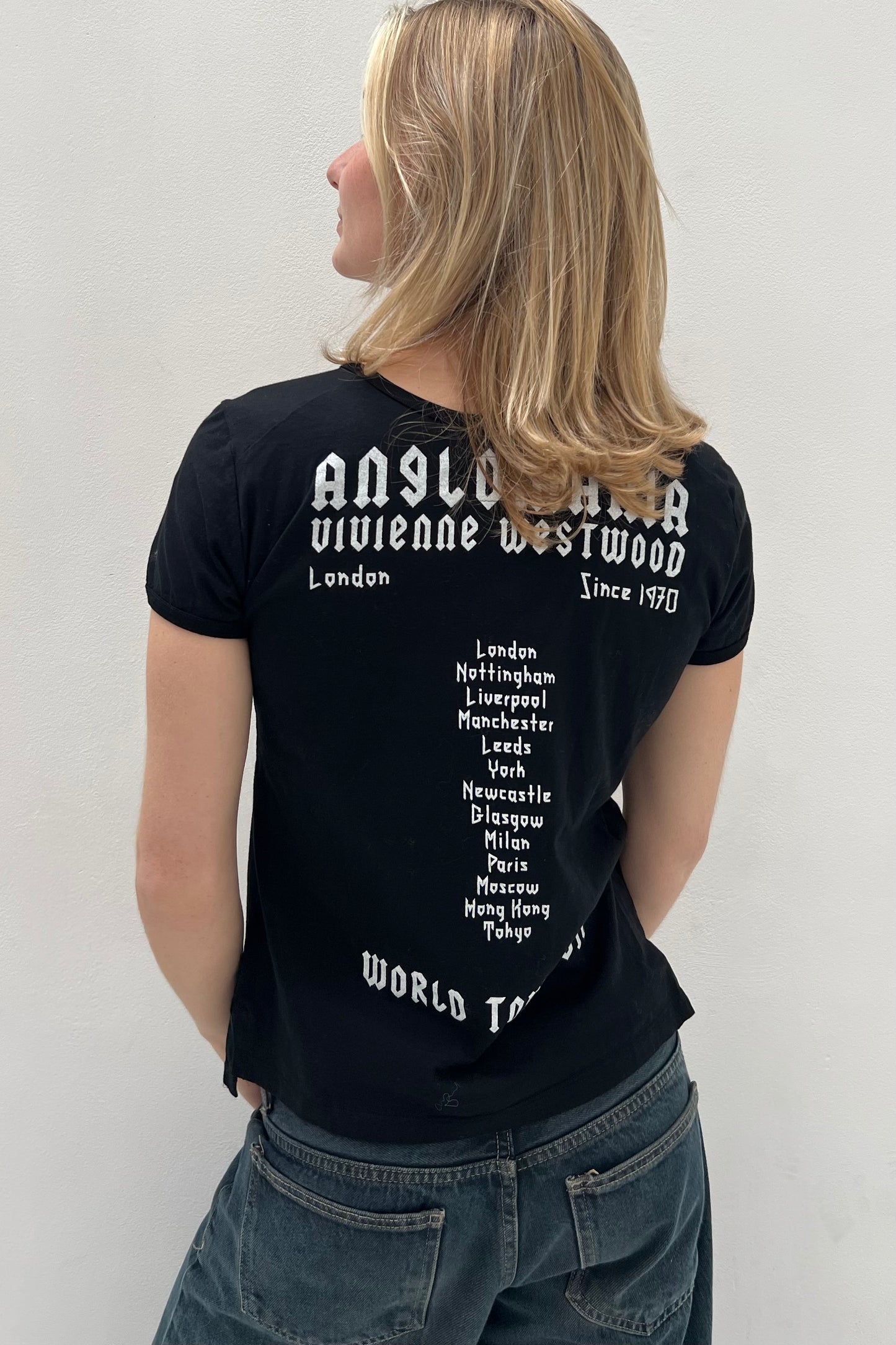 Vintage Black Anglomania Tee