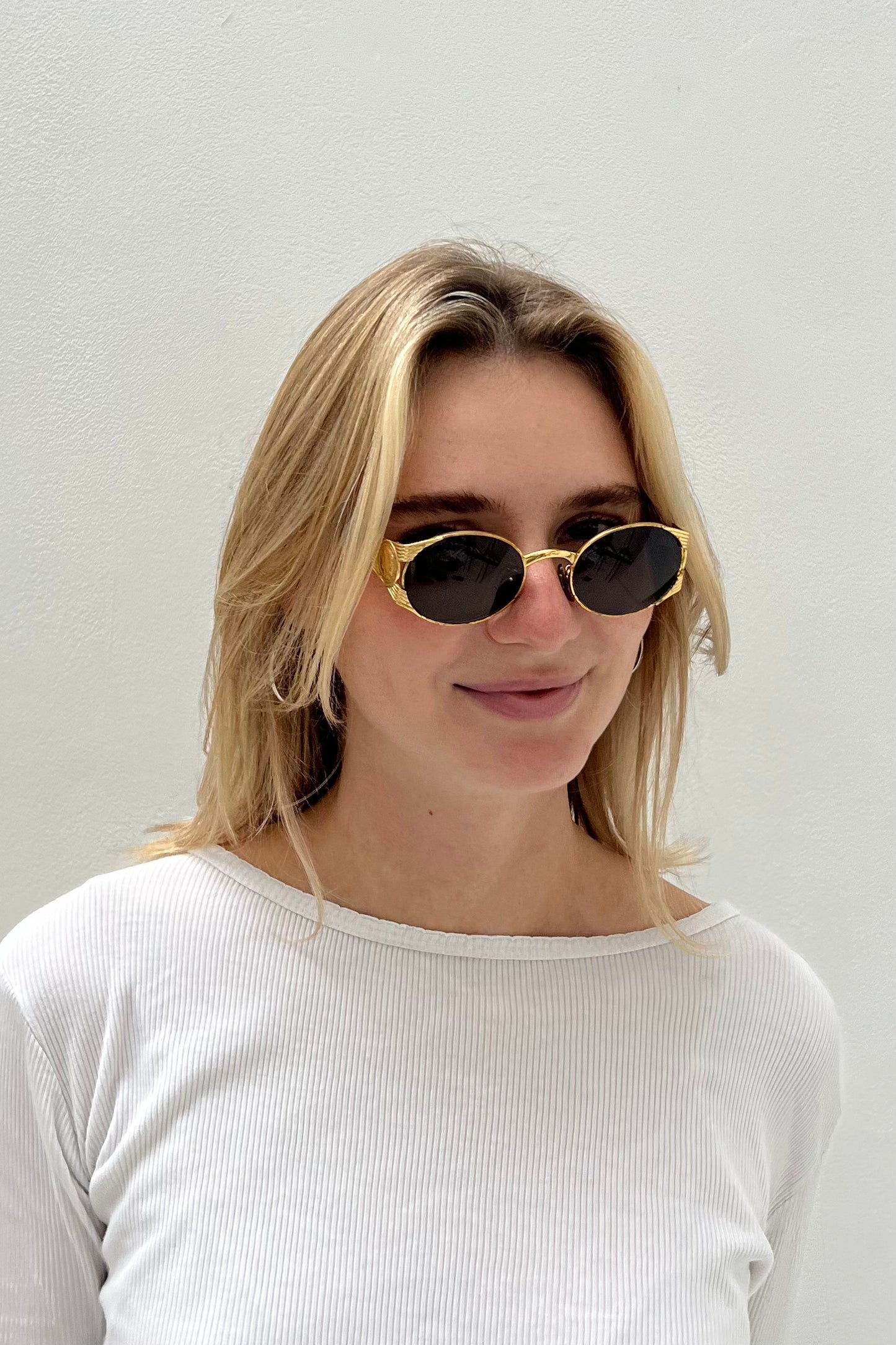 Vintage Golden Frame & Tortoise Sunglasses
