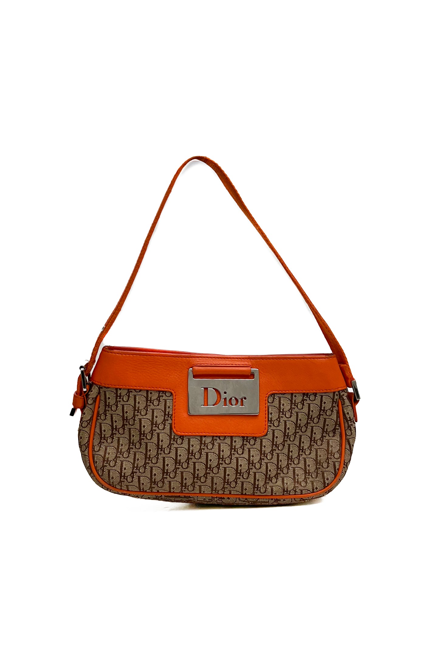 Vintage Orange Mini Street Chic Pochette
