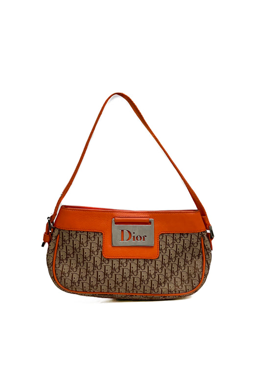 Vintage Orange Mini Street Chic Pochette