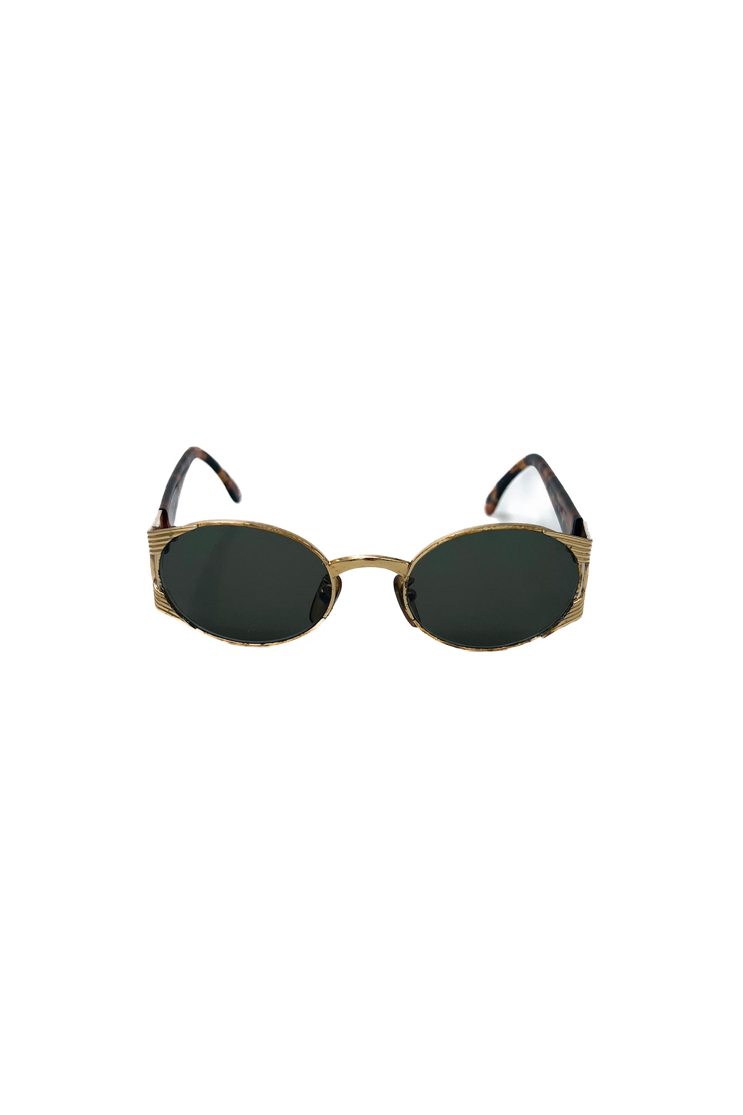 Vintage Golden Frame & Tortoise Sunglasses