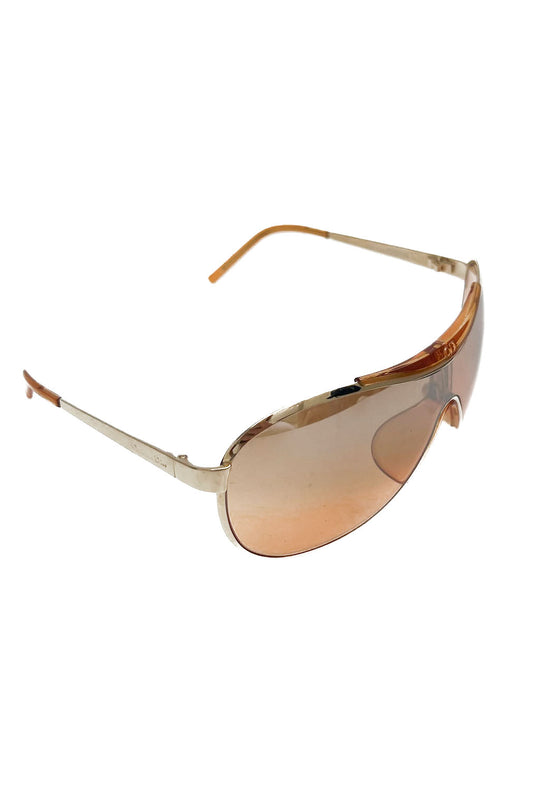 Vintage Golden Rodeo Drive Aviator Sunglasses
