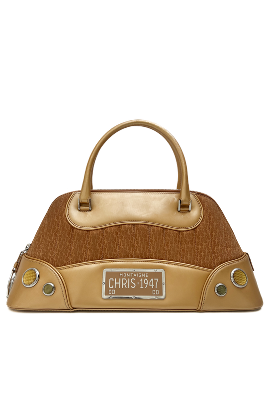 Vintage Golden Cadillac Bowling Bag