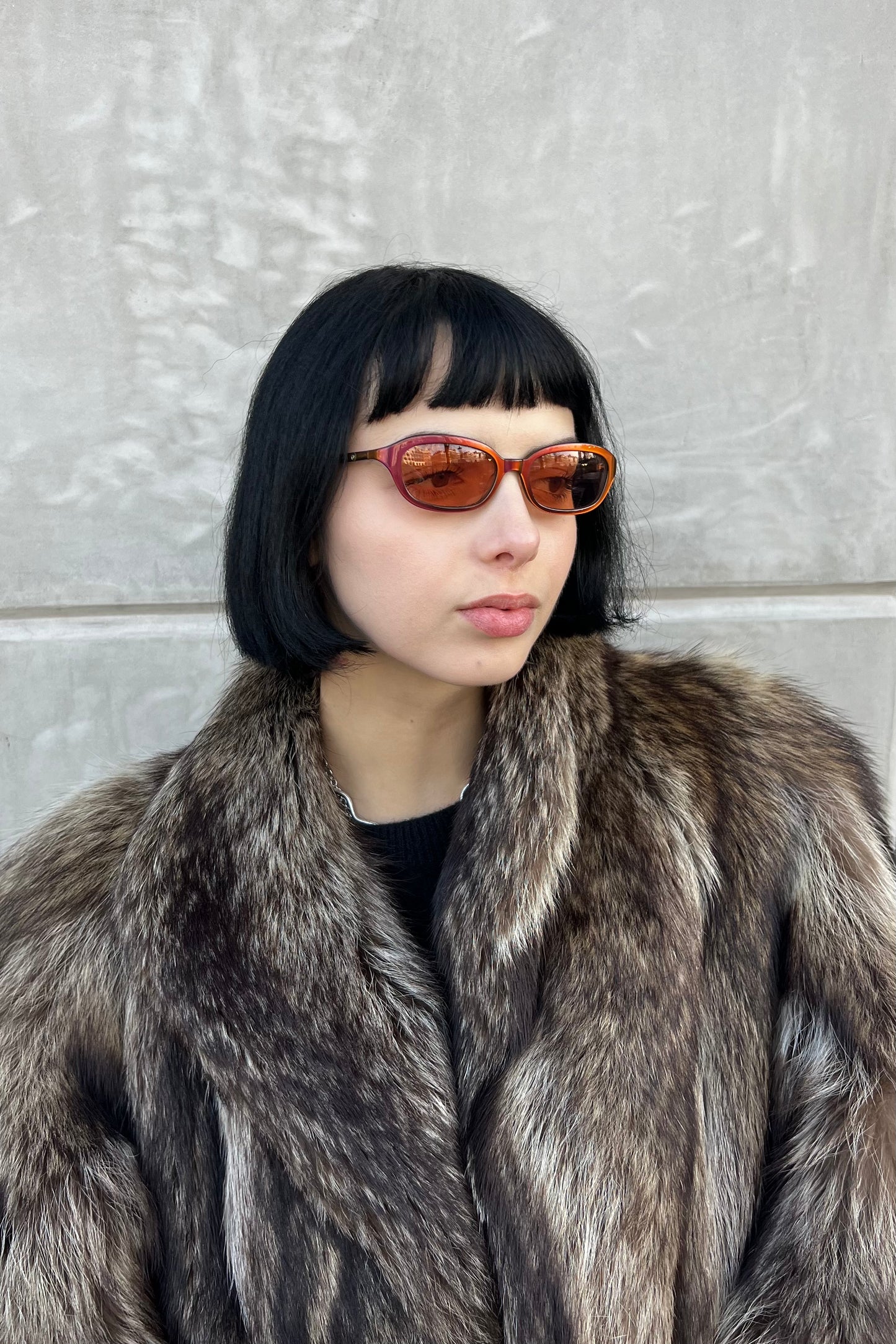 Vintage Tiny Iridescent Sunglasses