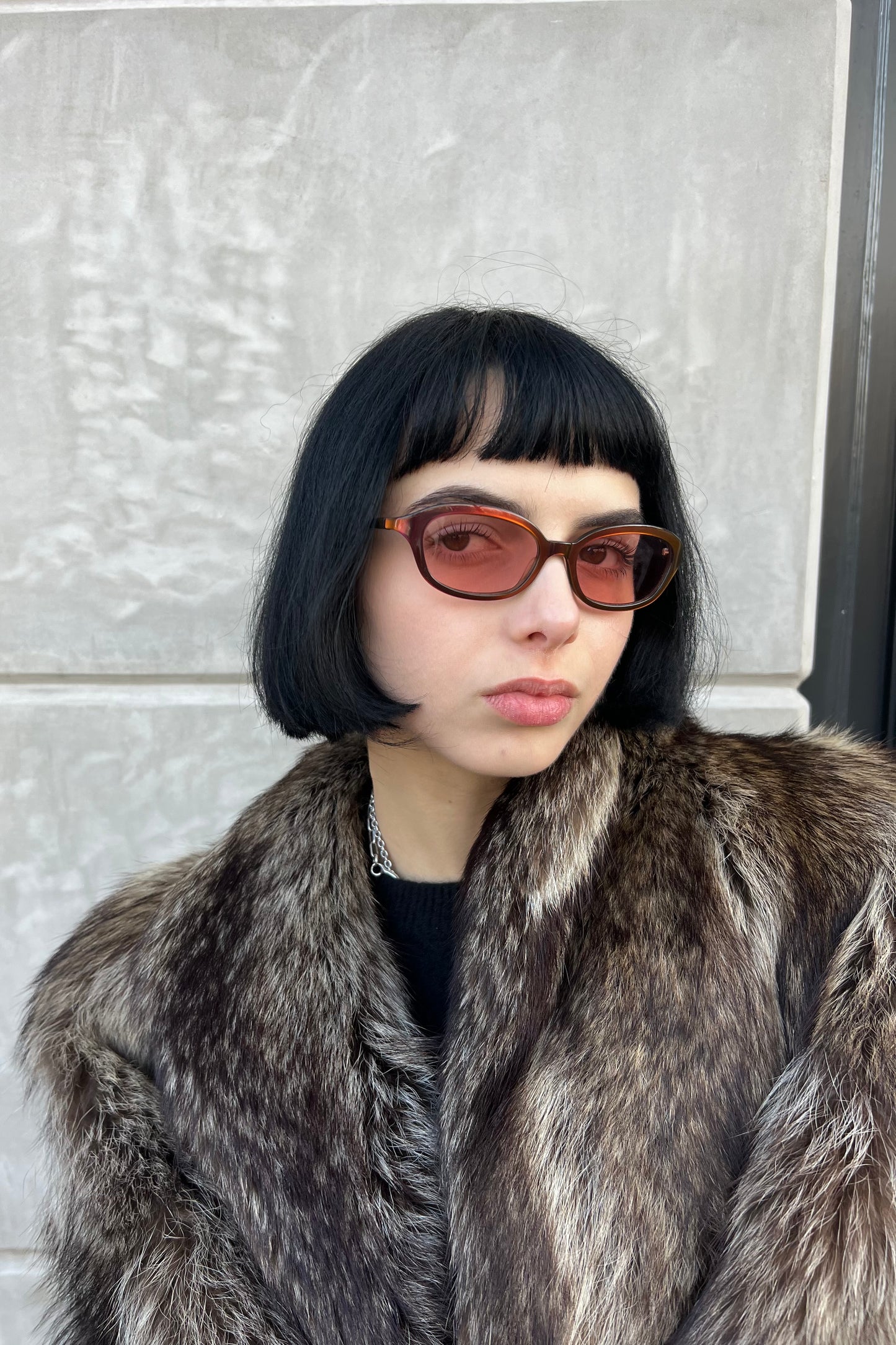 Vintage Tiny Iridescent Sunglasses