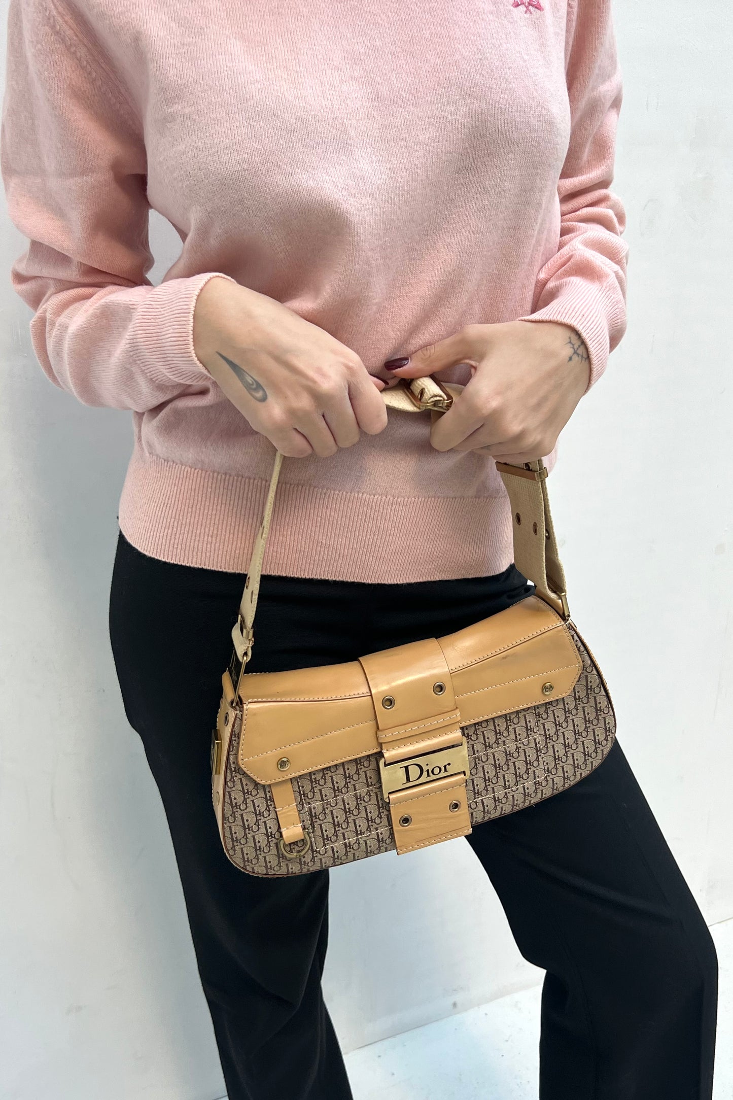 Vintage Monogram Street Chic Columbus Bag