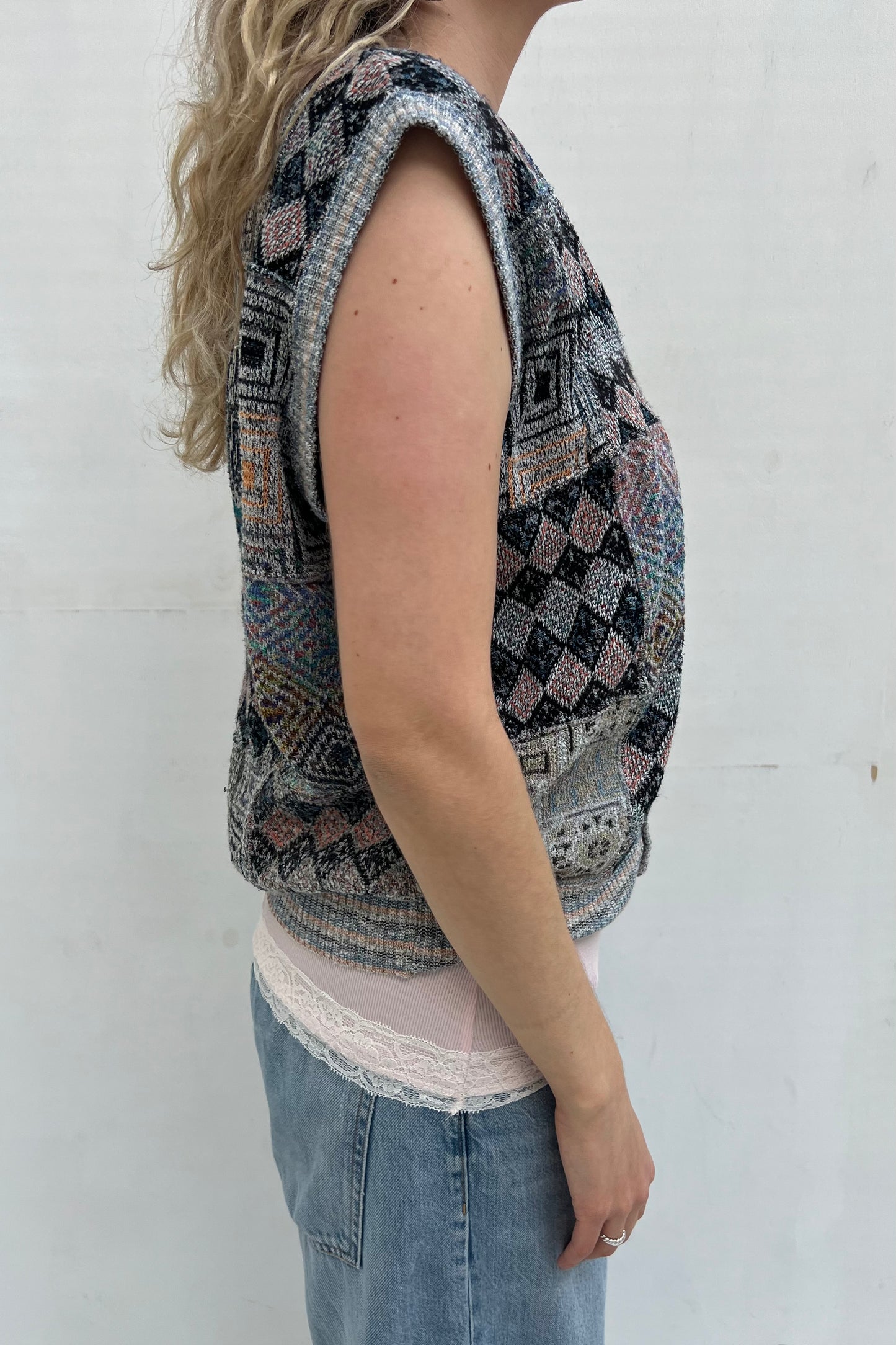 Vintage Knitted Gilet