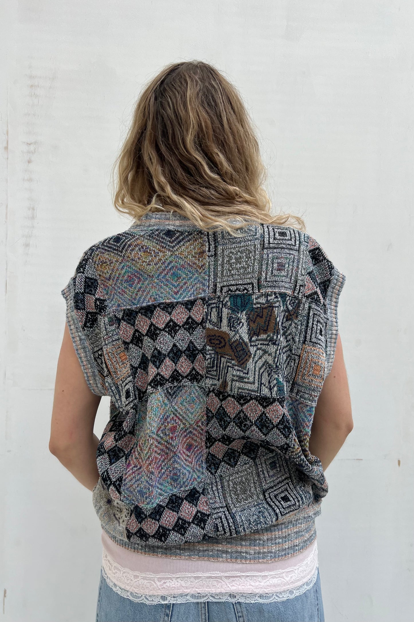 Vintage Knitted Gilet