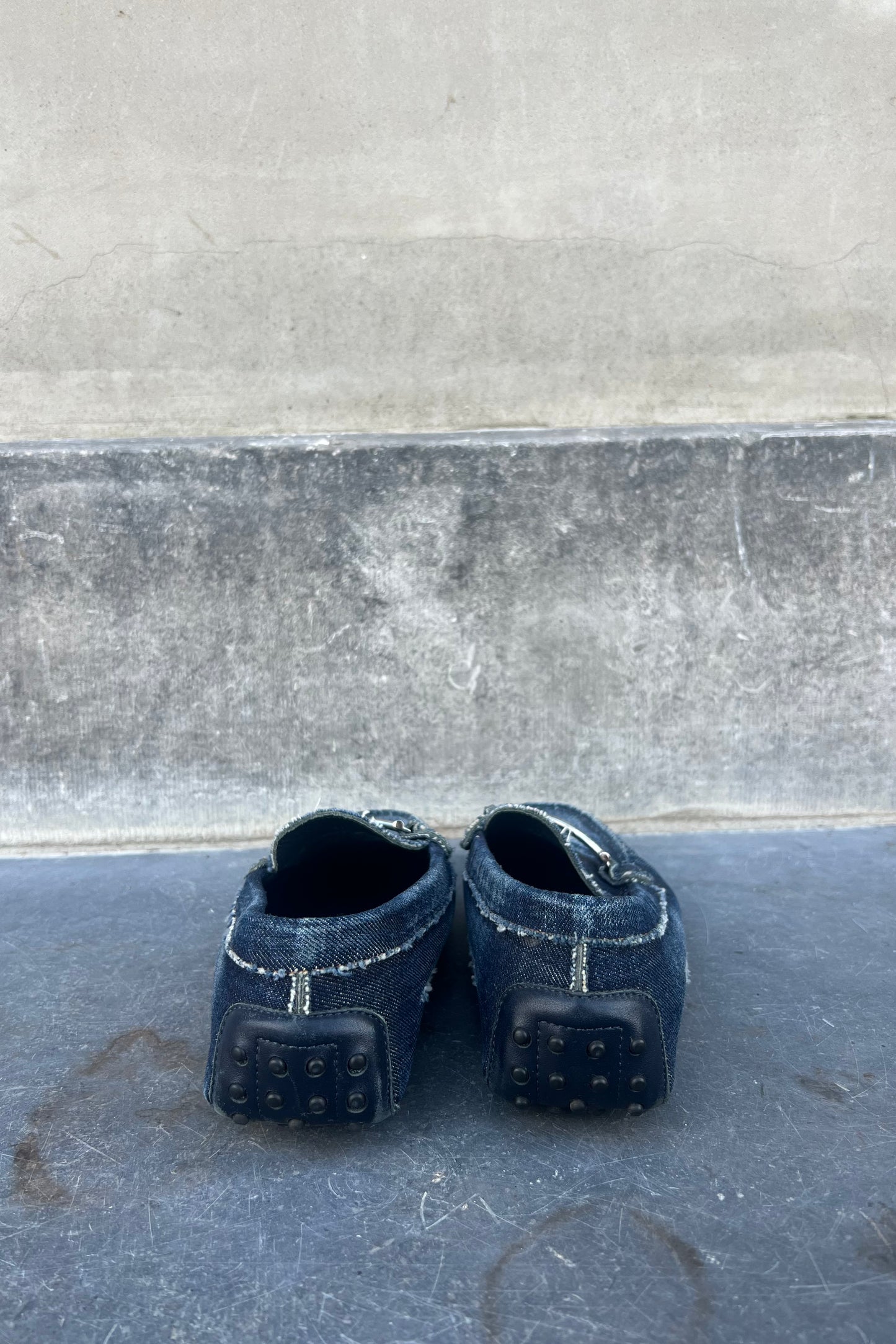 Vintage Denim Loafers 41,5