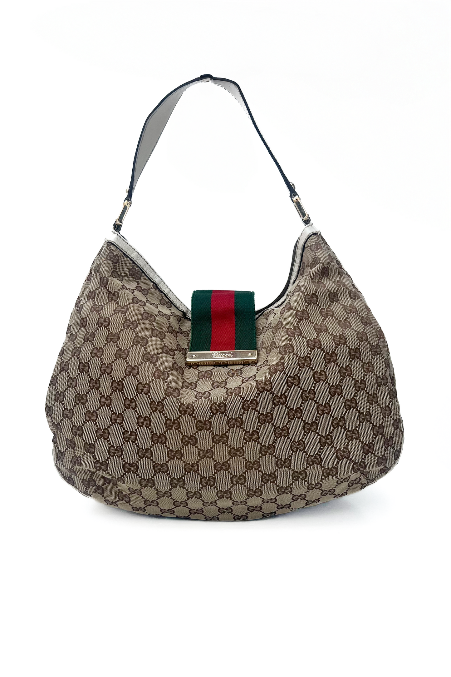 Vintage Monogram Classic Webbing Detail Shoulder Bag
