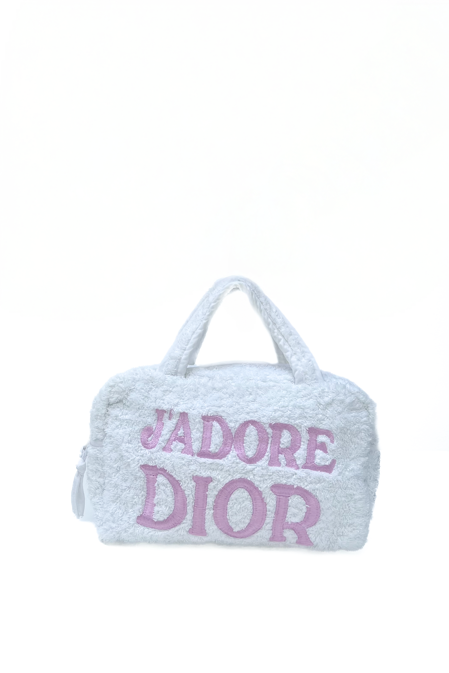 Vintage J'adore Terry Cloth Bag