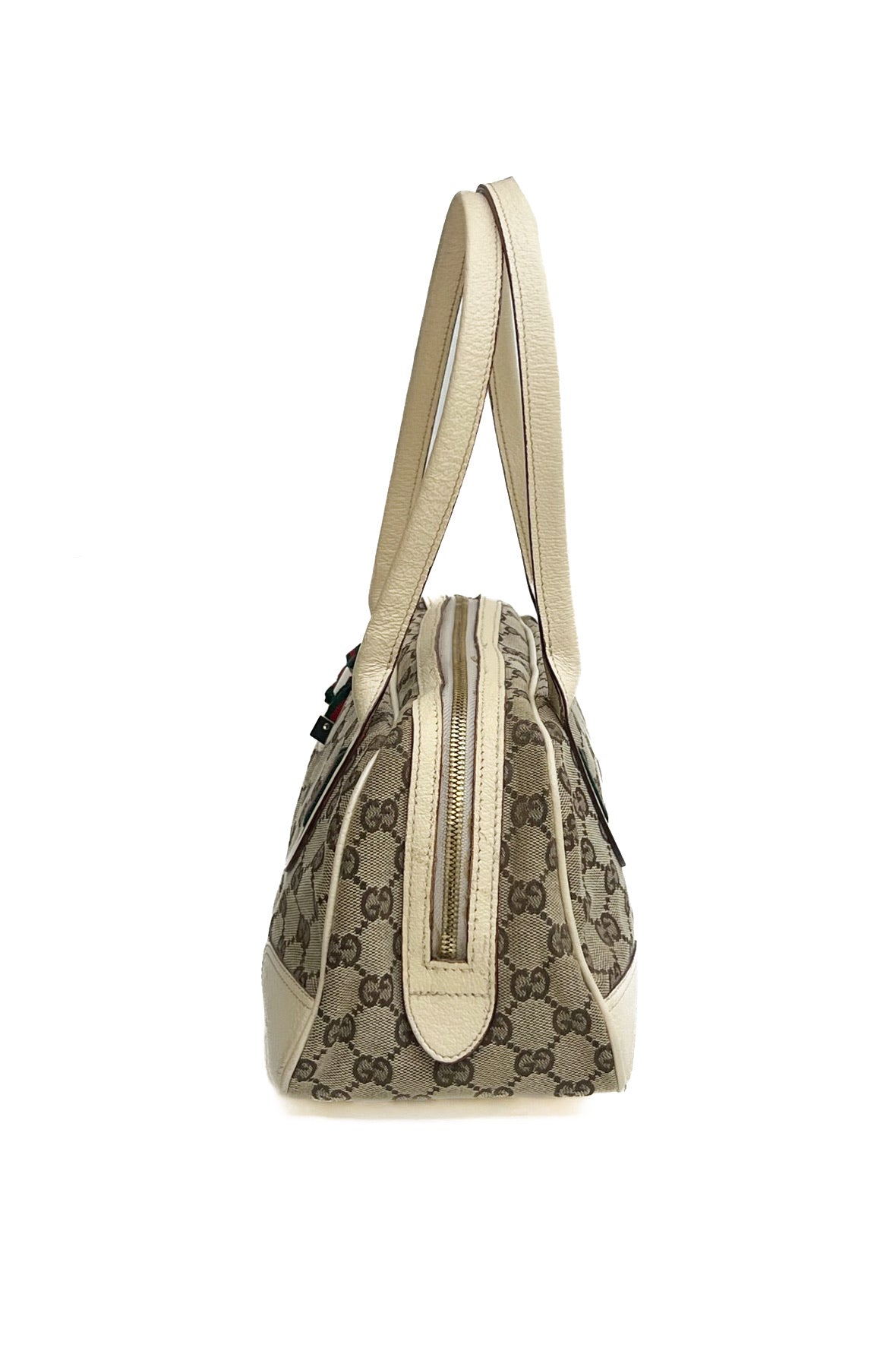 Vintage Classic Mono & Cream Princey Hand Bag