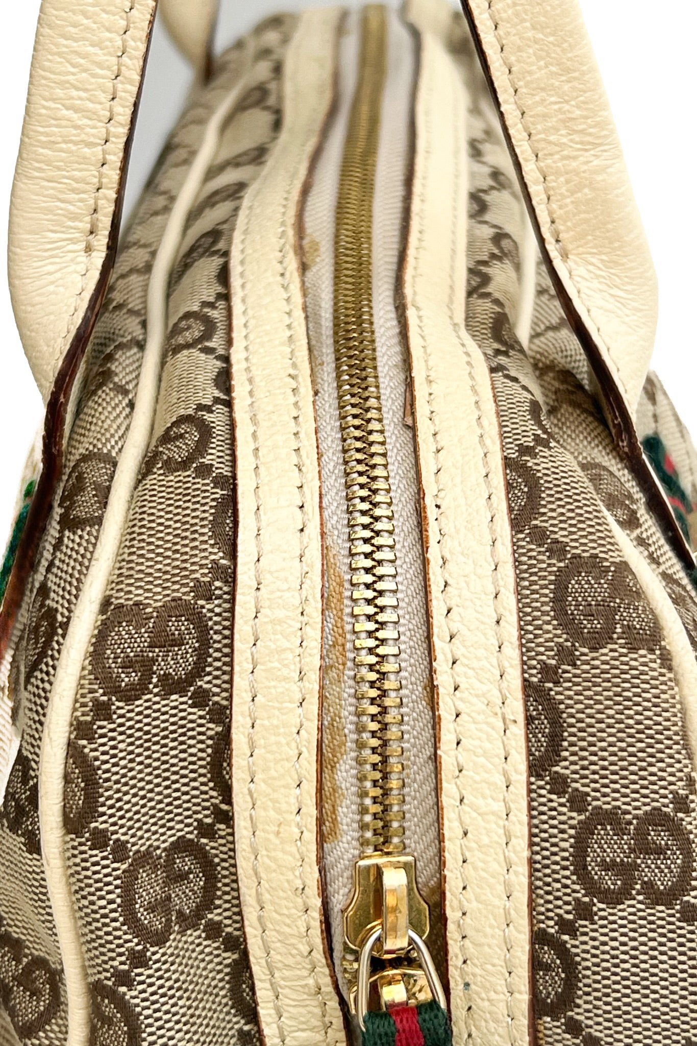 Vintage Classic Mono & Cream Princey Hand Bag