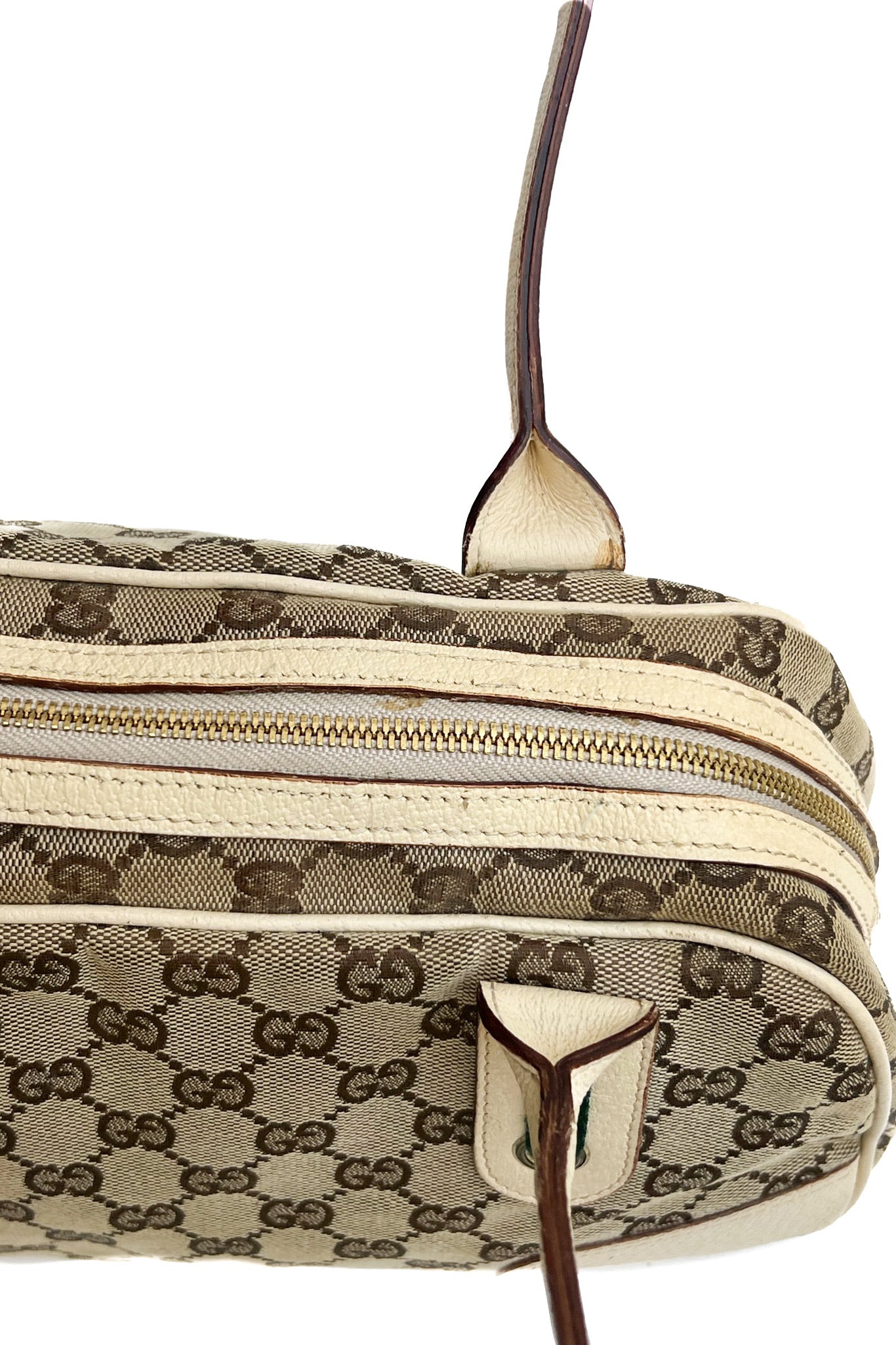 Vintage Classic Mono & Cream Princey Hand Bag