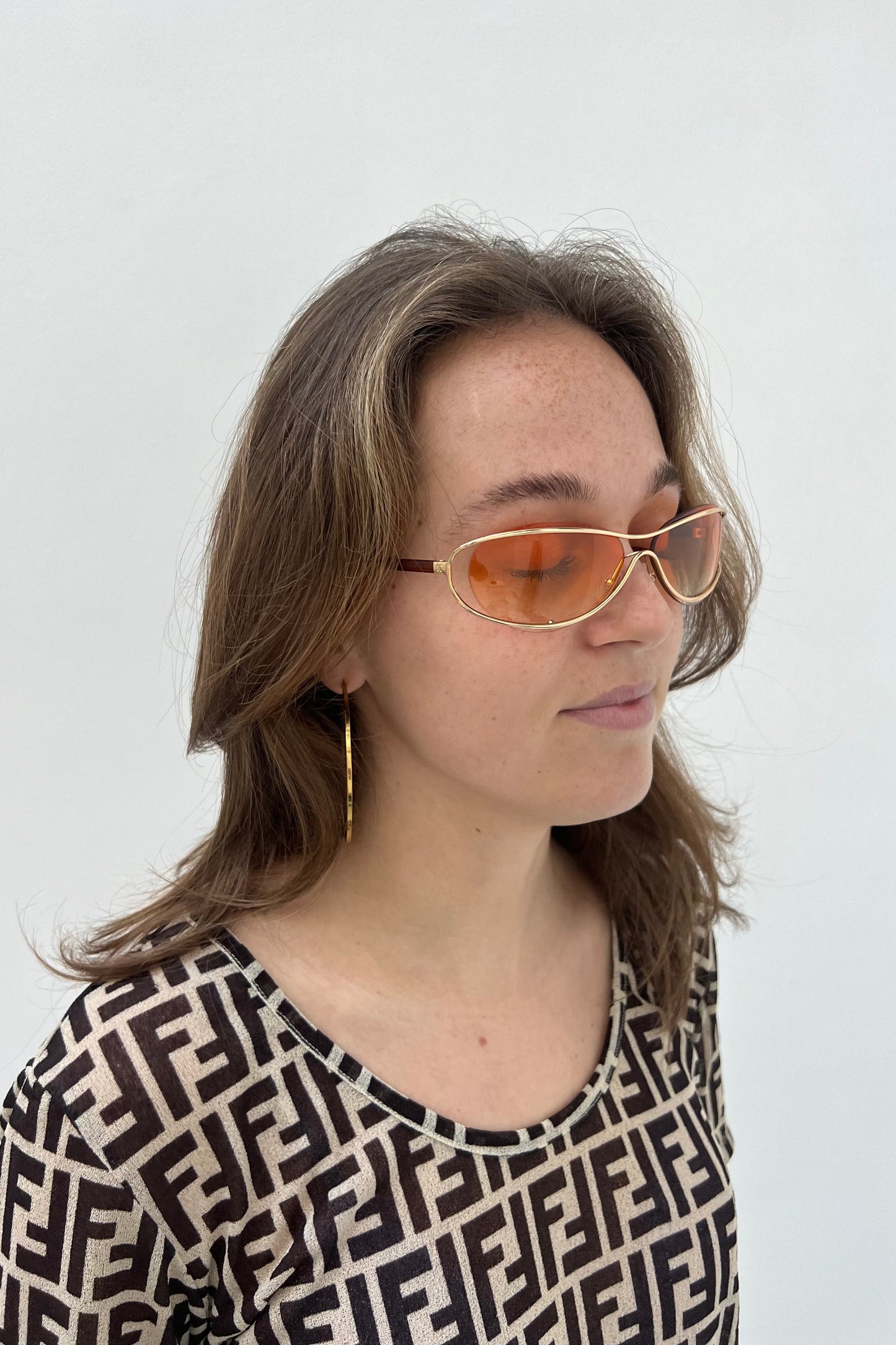 Orange & Golden Sunset Sunglasses