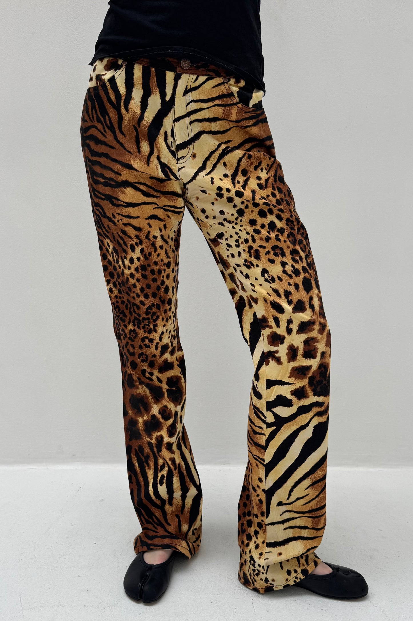 Vintage Animal Printed Pants