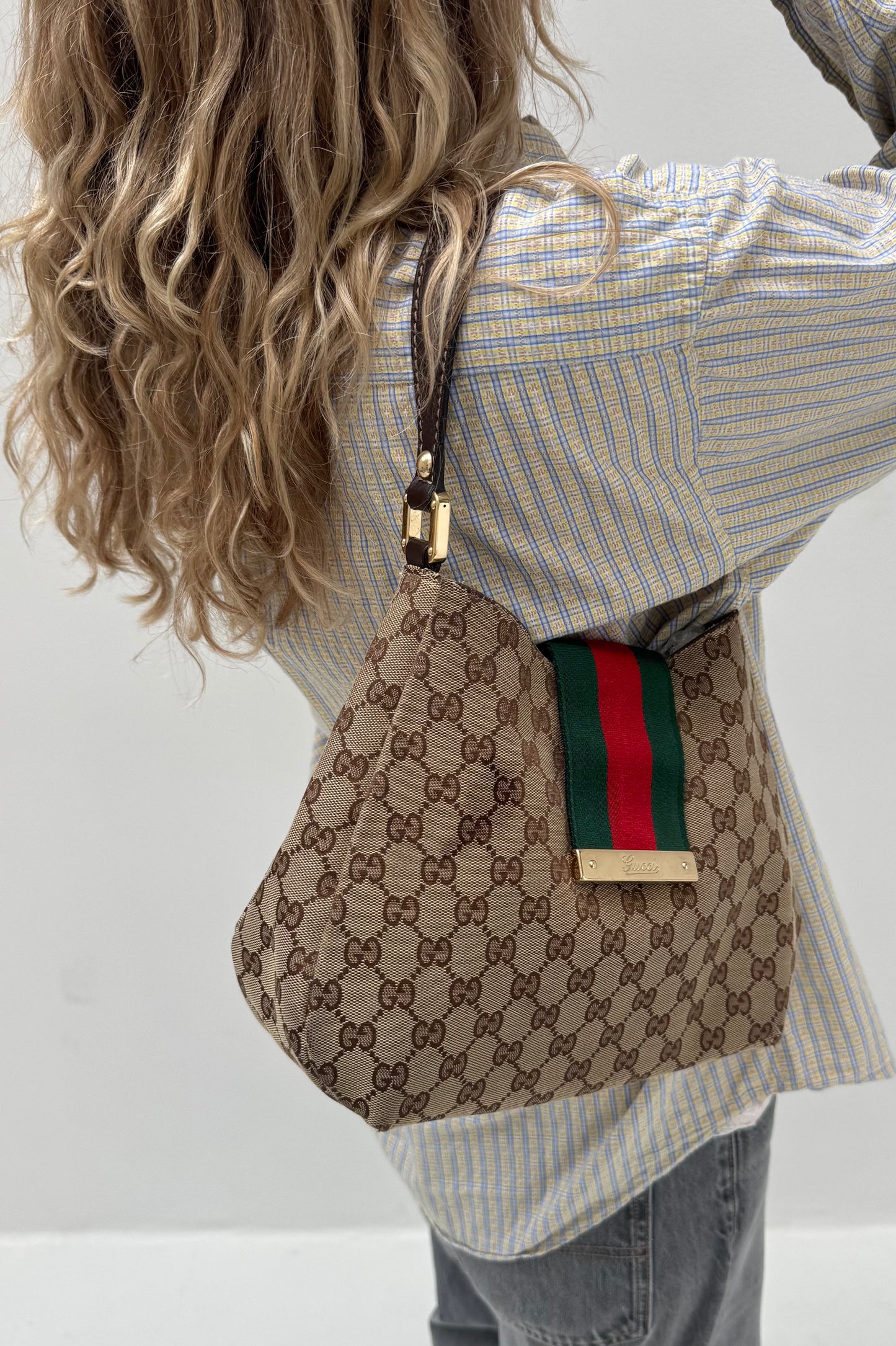 Vintage Monogram Classic Webbing Detail Mini Bag