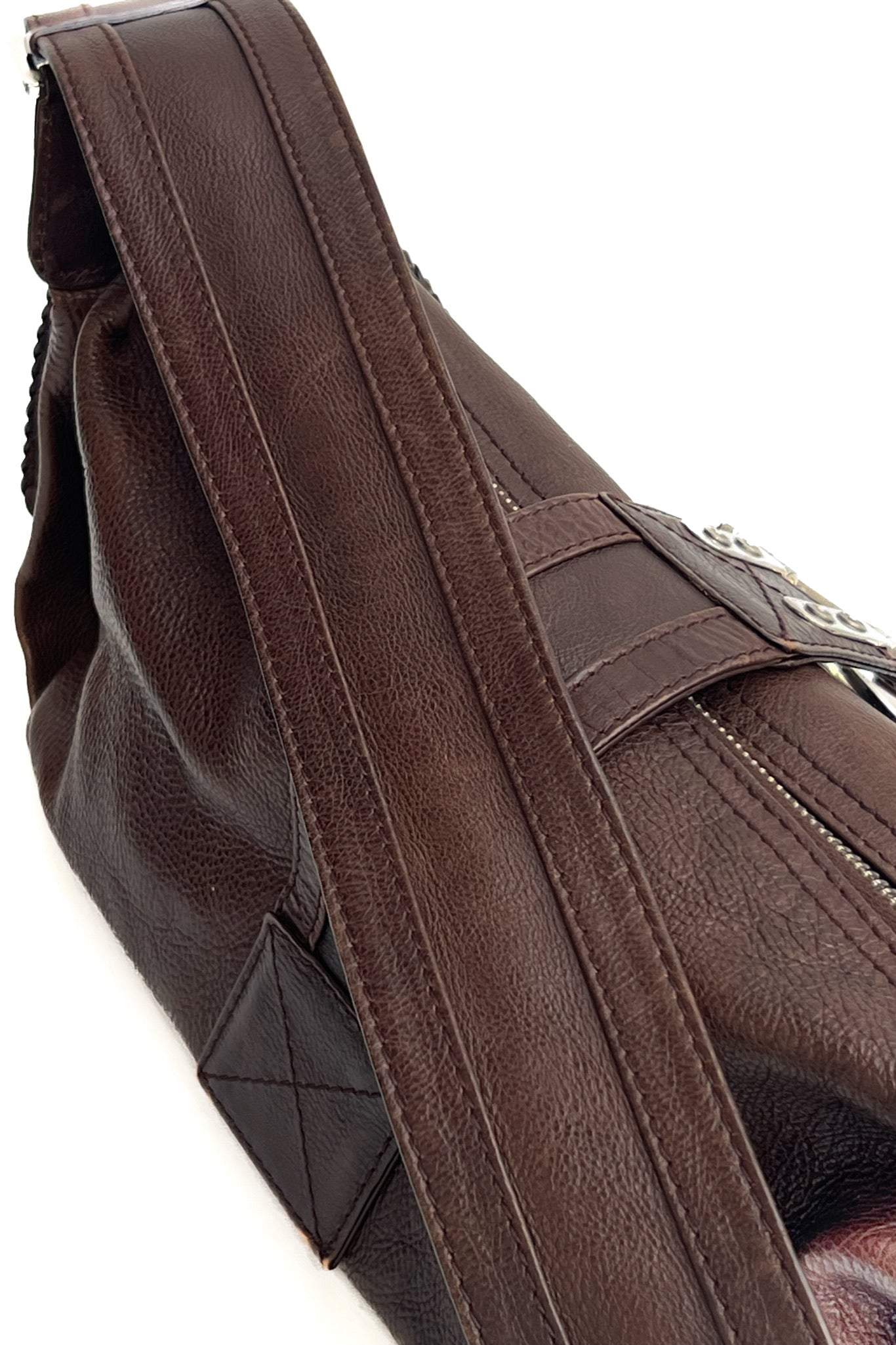 Vintage Chocolate Flight Shoulder Bag