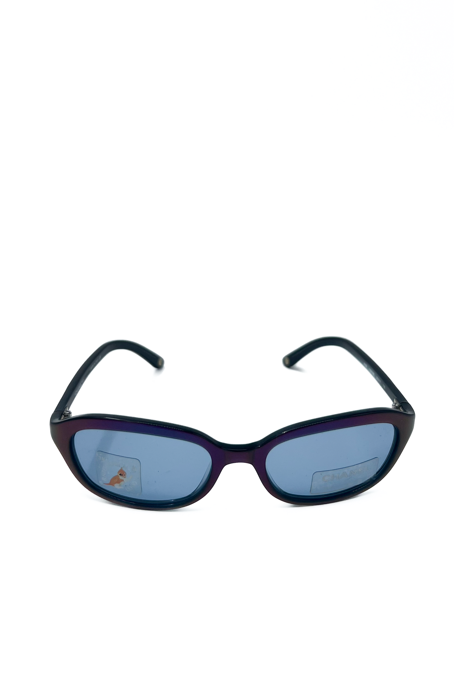 Vintage Purple & Blue Iridescent Tiny Sunglasses