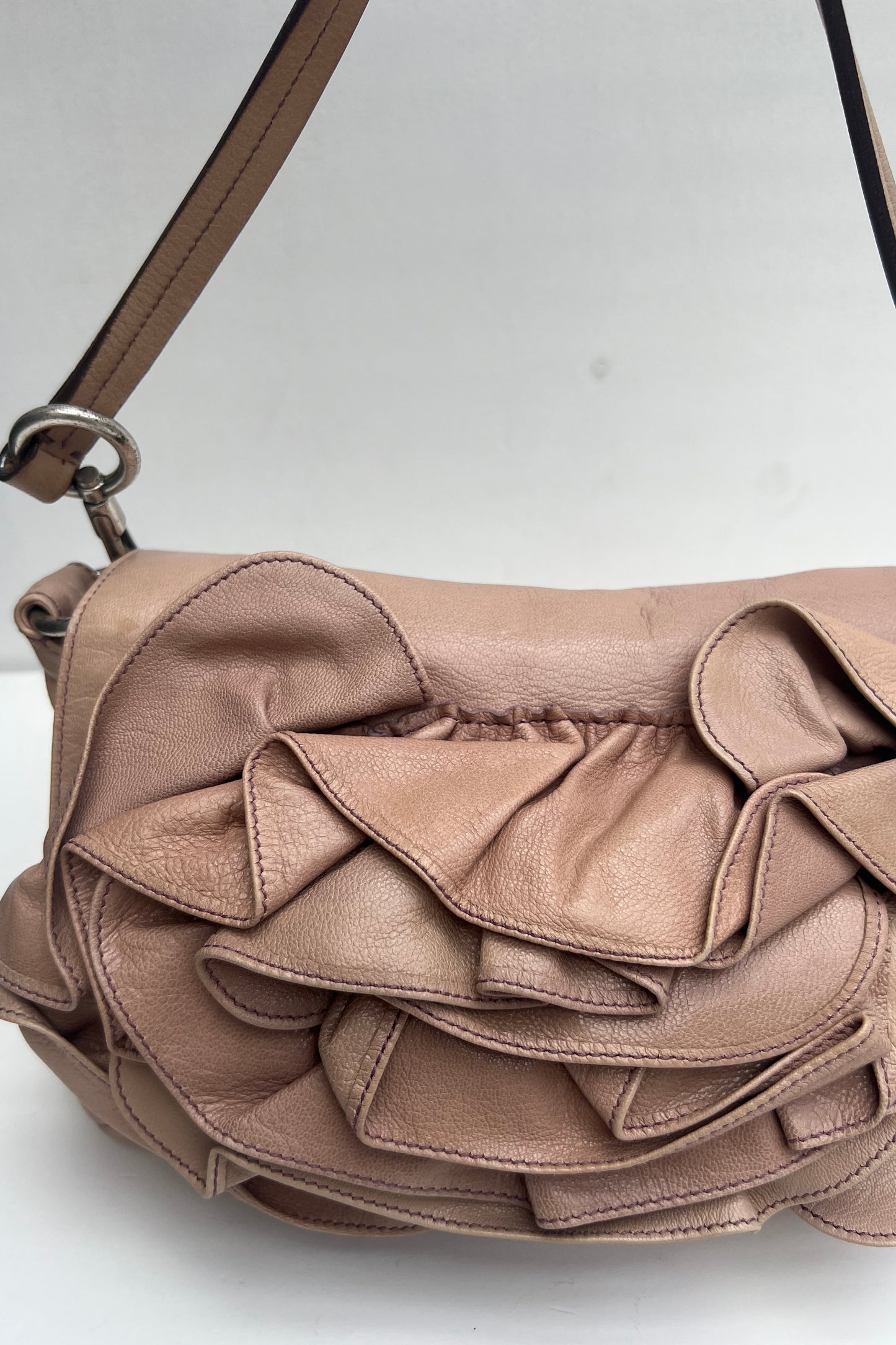 Vintage Powder Pink Nadja Rose Pochette