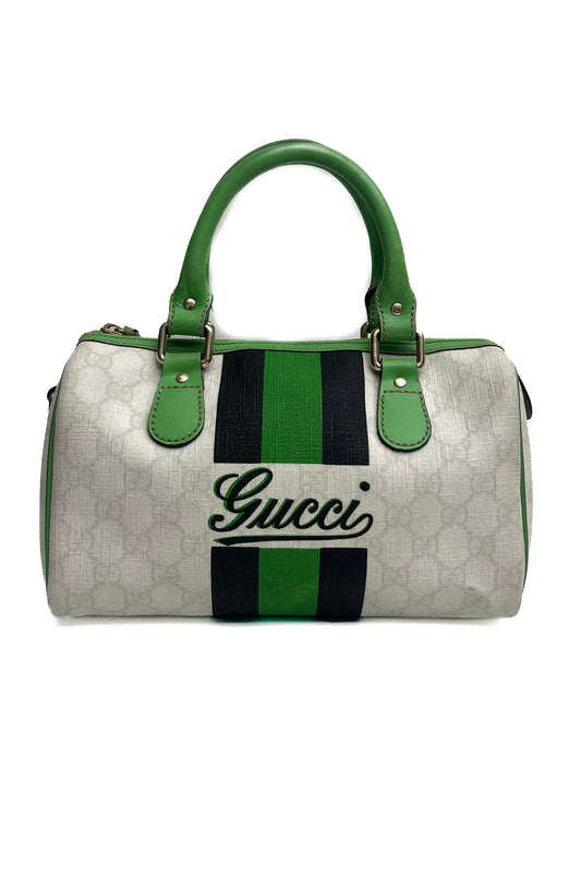 VintageGreen Joy mini Boston Bag