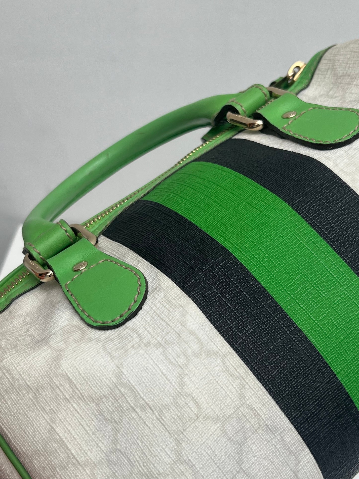 VintageGreen Joy mini Boston Bag