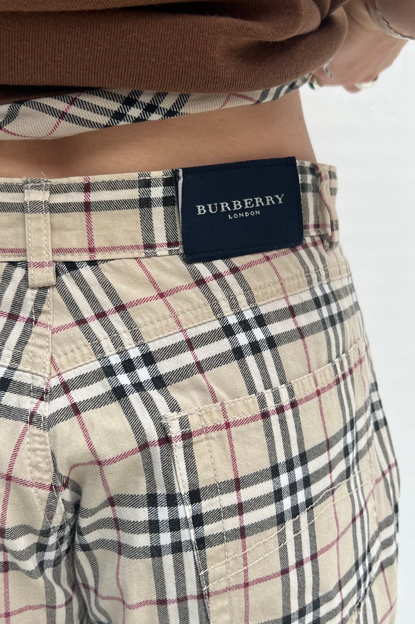 Vintage Nova check Straight Fit Pants