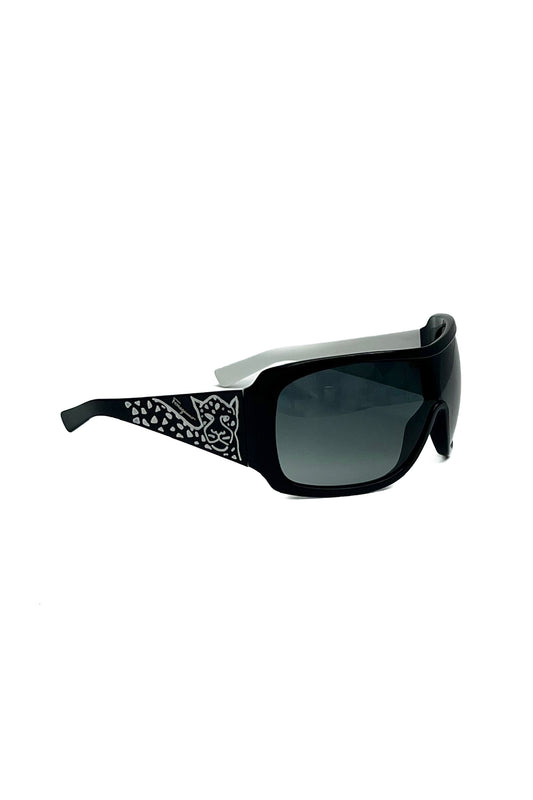 Vintage Ferragamo Panther & Zebra Mask Sunglasses