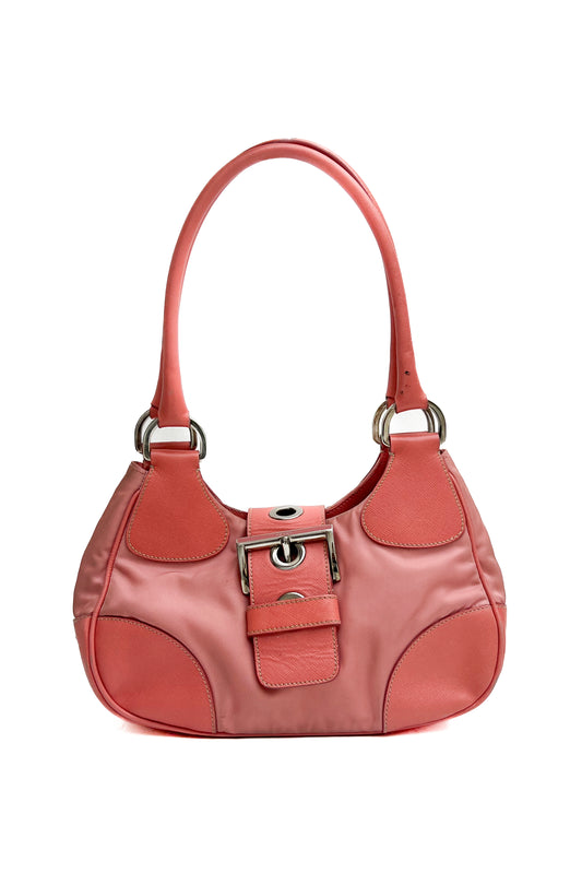 Vintage Peach Moon Bag
