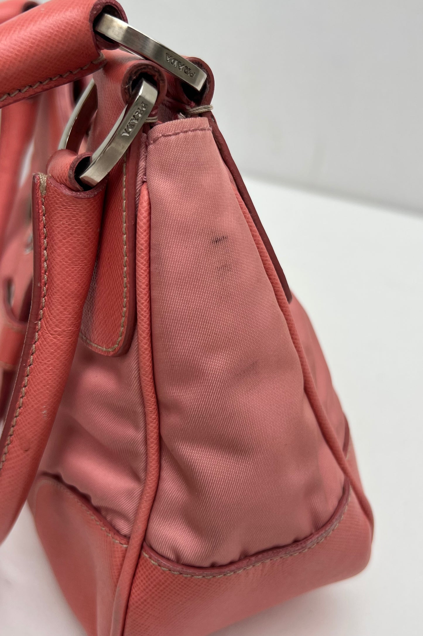 Vintage Peach Moon Bag