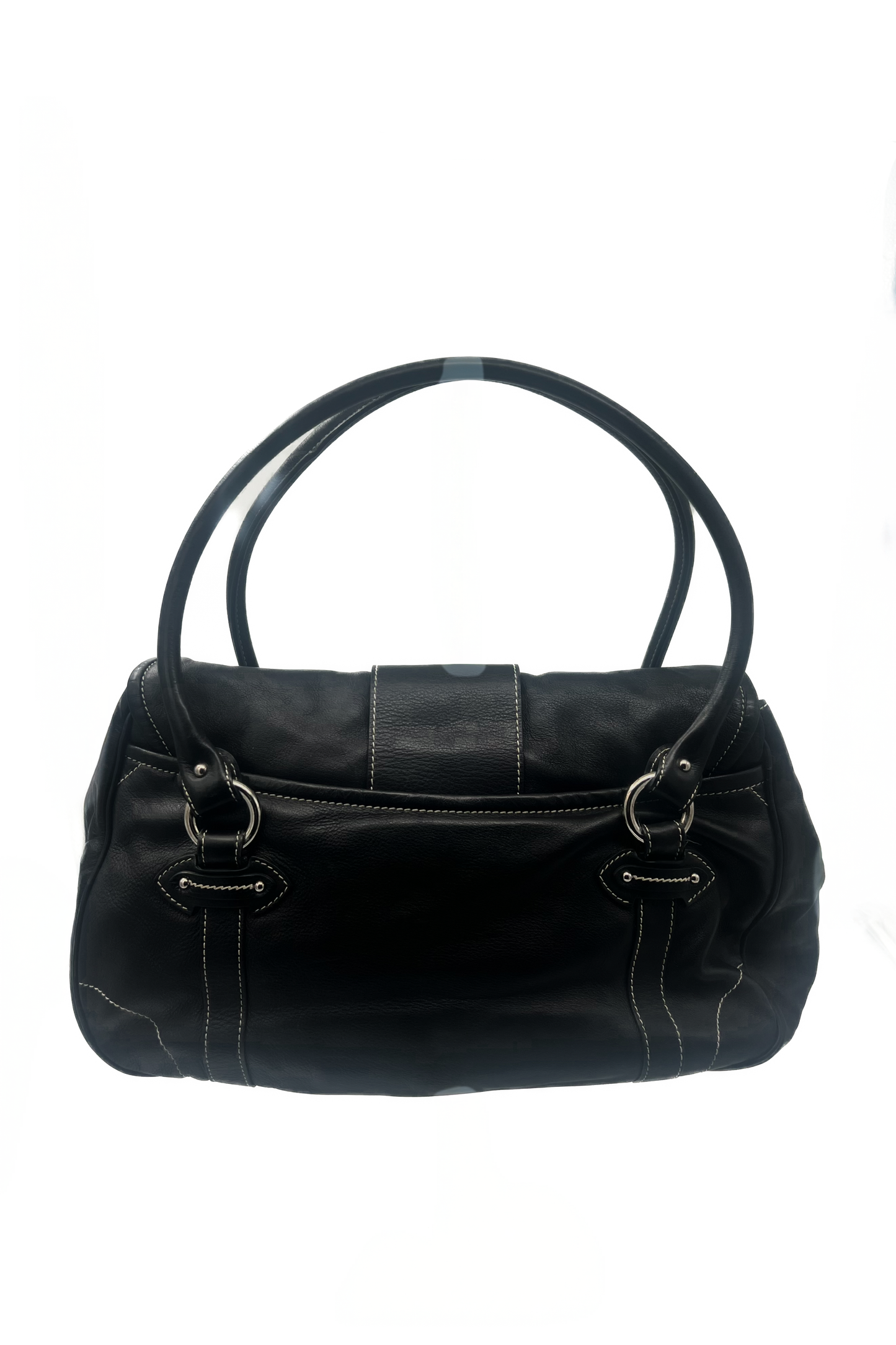 Vintage ST. Germain Black Leather Bag