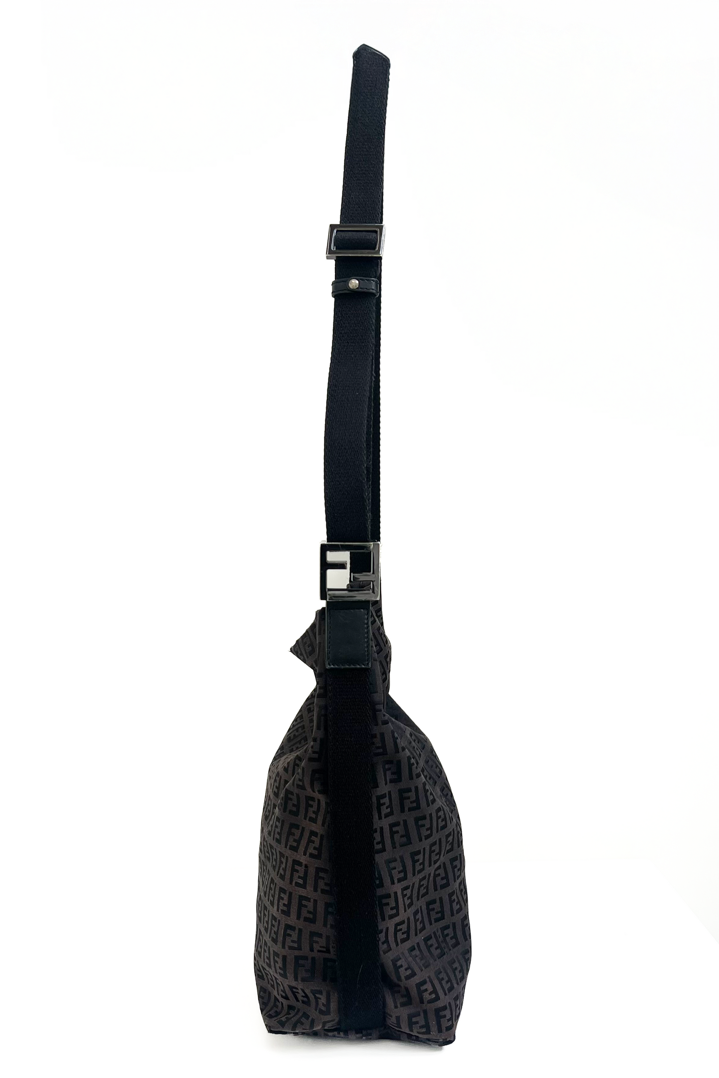 Vintage Chocolate Zucca Crossbody Bag