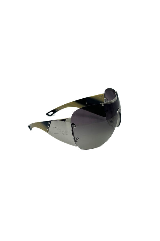 Vintage Mask Hornprint Diorito 1 Sunglasses