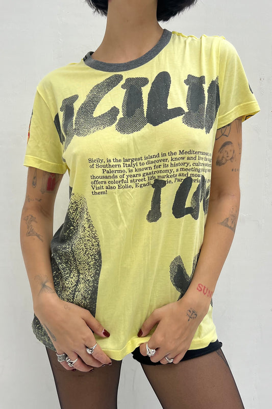 Vintage Sicilia I Love You Tee