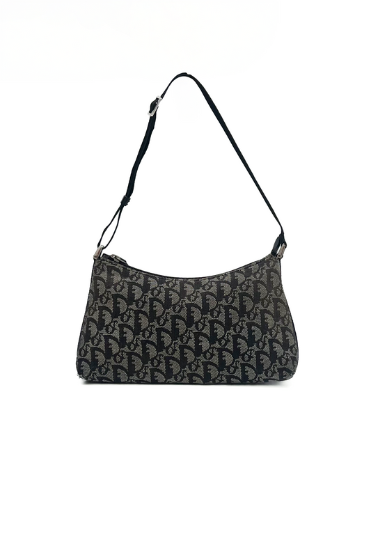 Vintage Black Trotter Simple Pochette