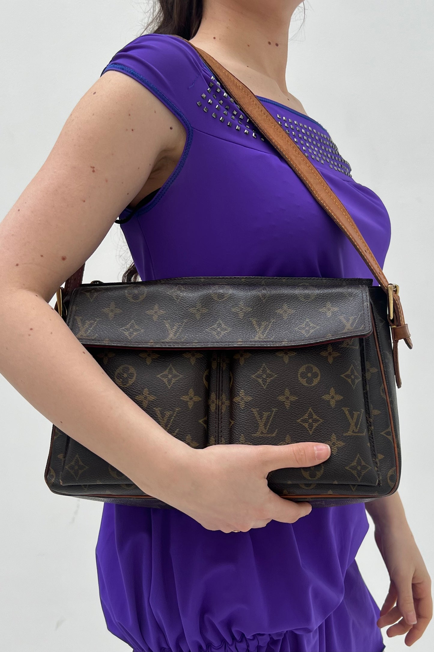 Vintage Viva Cité GM Shoulder Bag