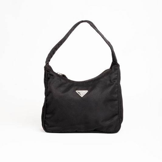 Vintage Black Re-Edition Shoulder Bag