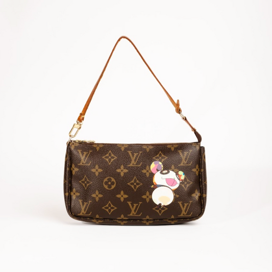 Vintage Louis Vuitton x Takashi Murakami Panda Pochette